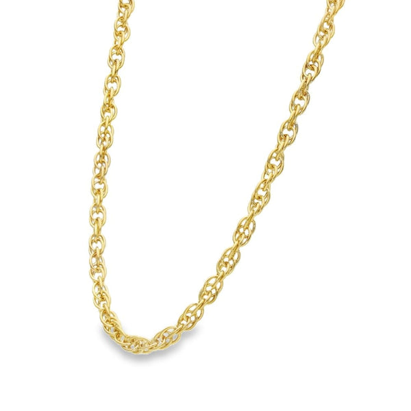 9ct Yellow Gold Prince of Wales Chain - 20" - 18.9g