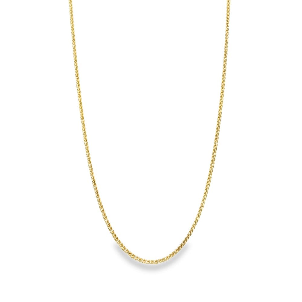 9ct Yellow Gold Foxtail-Link Chain - 18" - 4.3g