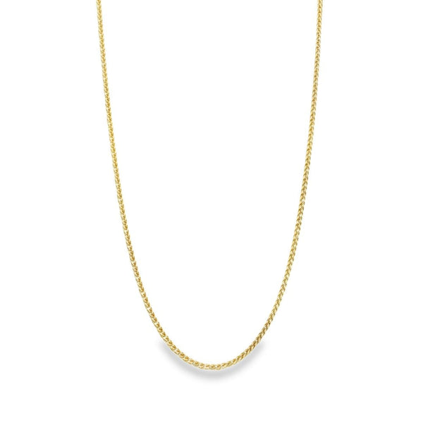 9ct Yellow Gold Foxtail-Link Chain - 18" - 4.3g