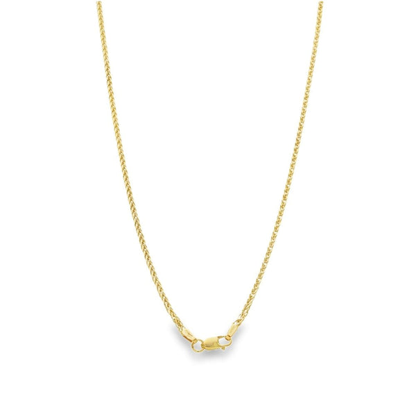 9ct Yellow Gold Foxtail-Link Chain - 18" - 4.3g