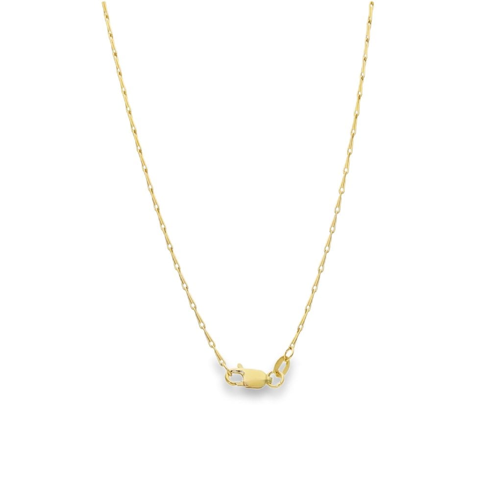 9ct Yellow Gold Barleycorn Chain - 18" - 3.2g