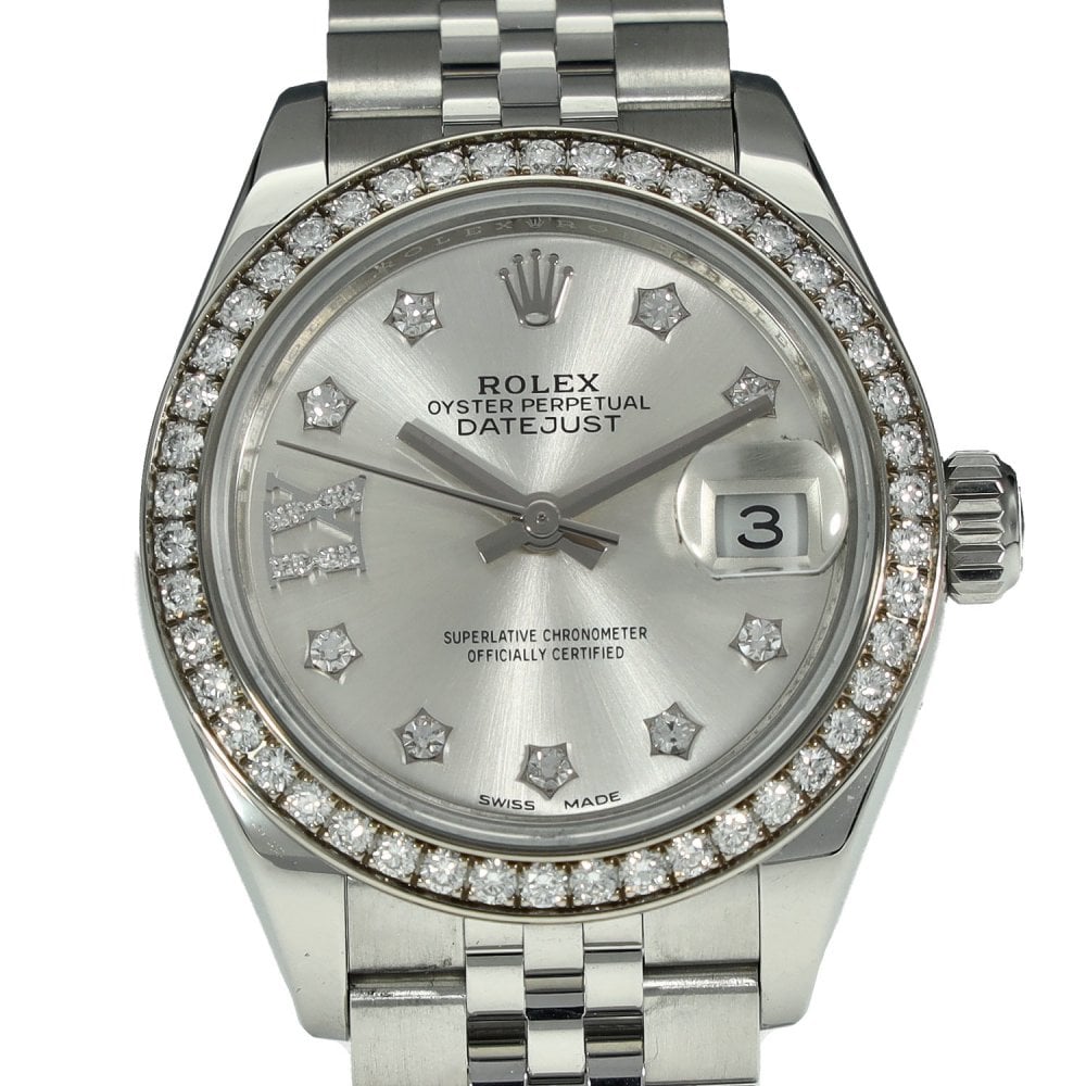 Datejust 28 279384RBR- Ladies Watch - Diamond Bezel - 2019