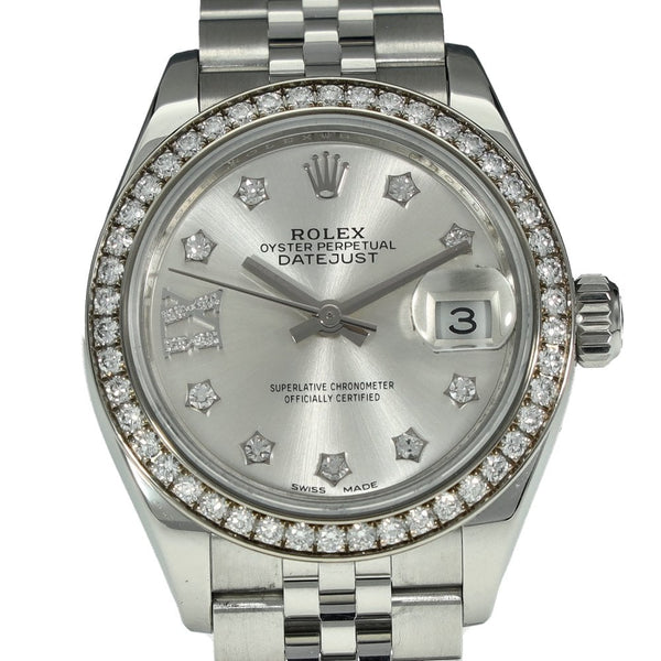 Datejust 28 279384RBR- Ladies Watch - Diamond Bezel - 2019