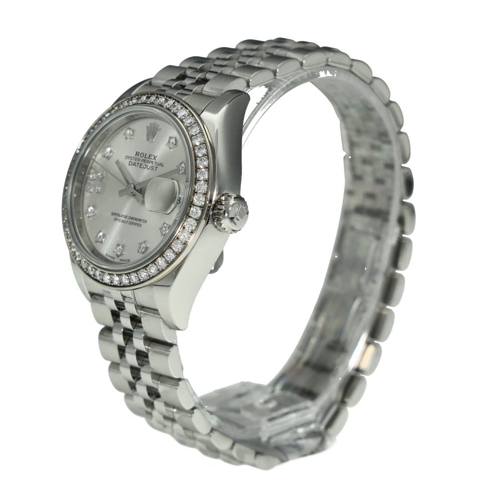 Datejust 28 279384RBR- Ladies Watch - Diamond Bezel - 2019