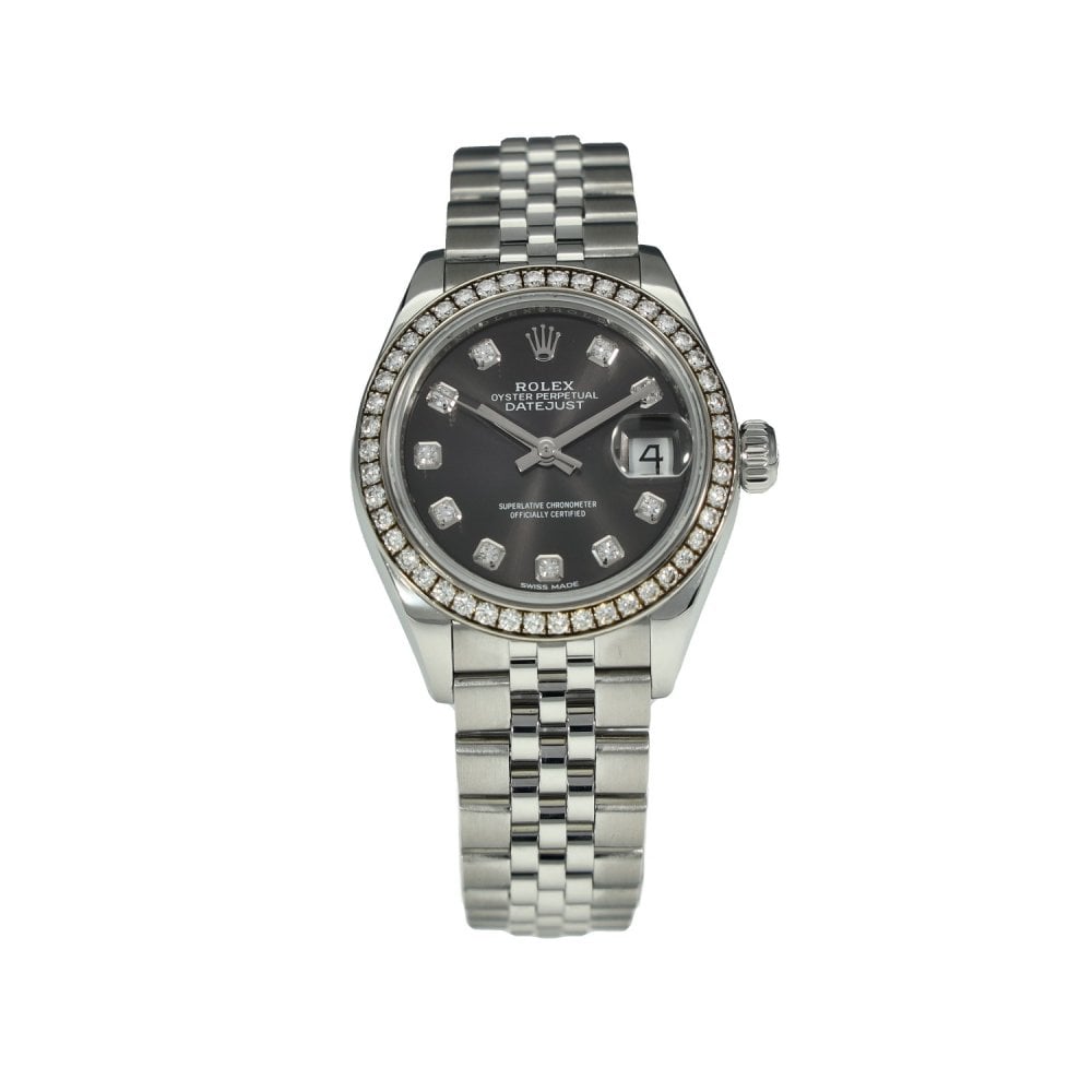 Datejust 28 279384RBR - Ladies Watch - Diamond Bezel - 2017