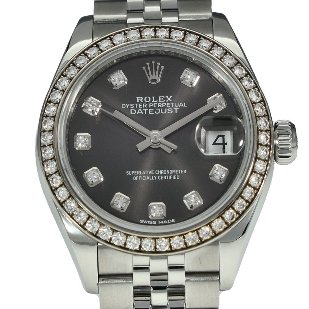 Datejust 28 279384RBR - Ladies Watch - Diamond Bezel - 2017