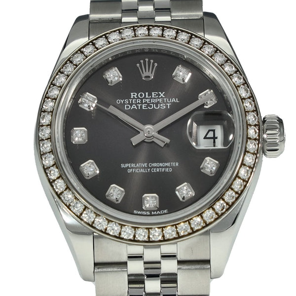 Datejust 28 279384RBR - Ladies Watch - Diamond Bezel - 2017