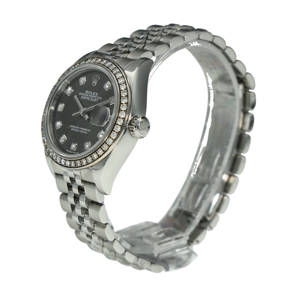 Datejust 28 279384RBR - Ladies Watch - Diamond Bezel - 2017