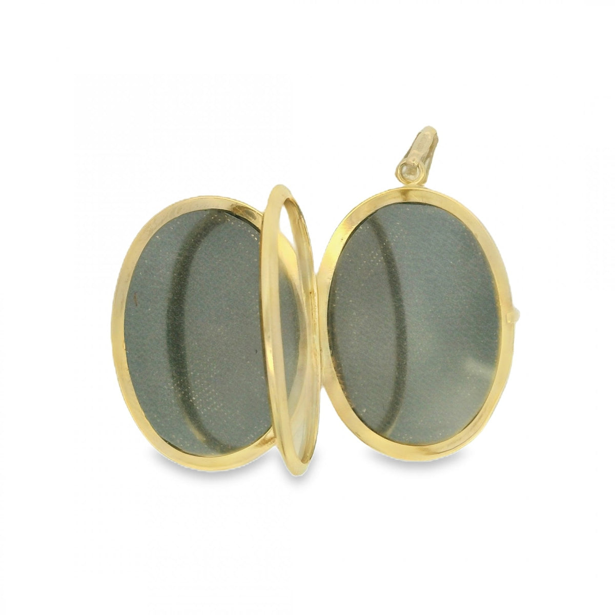 9ct Yellow Gold Patterned-Edge Locket - 19x25x7mm - 3.5g