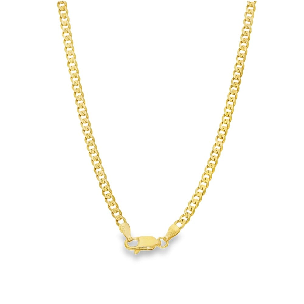 18ct Yellow Gold Sapphire & Diamond Necklace - 16" - 12.25ct