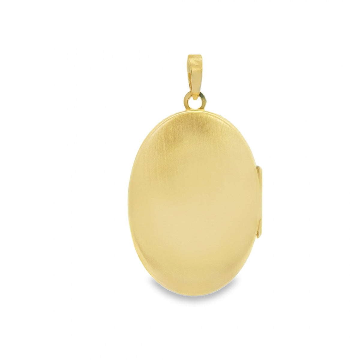 9ct Yellow Gold Engraved Locket - 19x27x4mm - 3.0g
