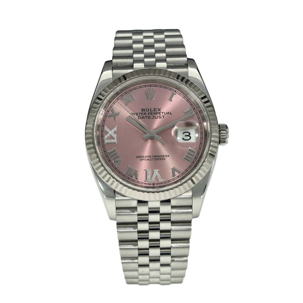Datejust 36 126234 - Pink Diamond Dial - 2021