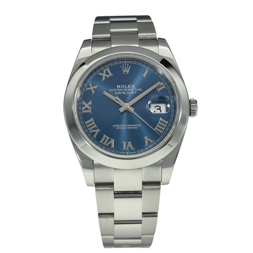 Datejust 41 126300 - Azzurro Blue Dial - 2020