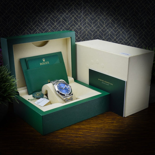 Datejust 41 126300 - Azzurro Blue Dial - 2020