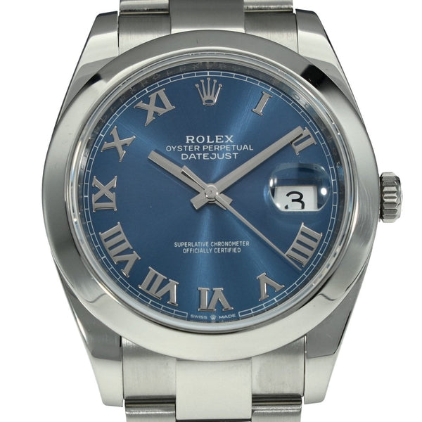 Datejust 41 126300 - Azzurro Blue Dial - 2020