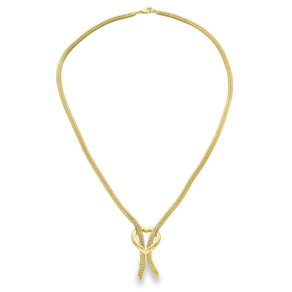 9ct Yellow Gold Foxtail Chain - 16" - 14.7g