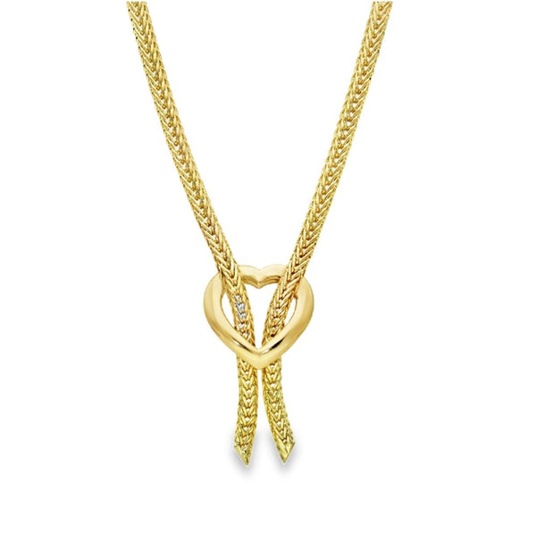 9ct Yellow Gold Foxtail Chain - 16" - 14.7g
