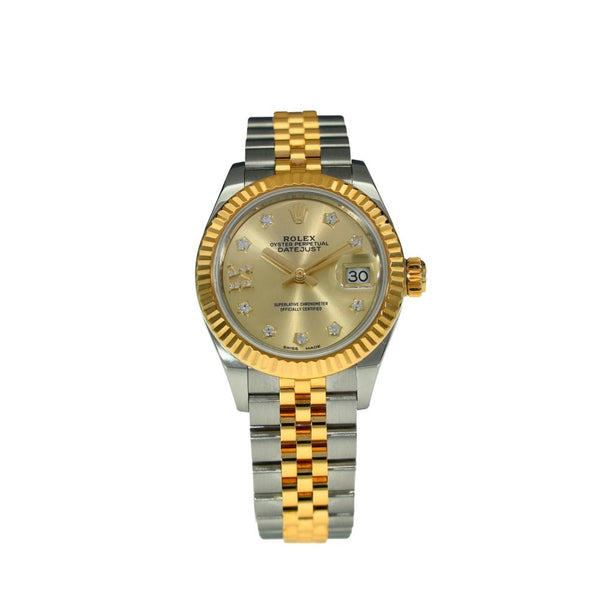 Lady Datejust 279173 - Champagne Diamond Dial - 2018