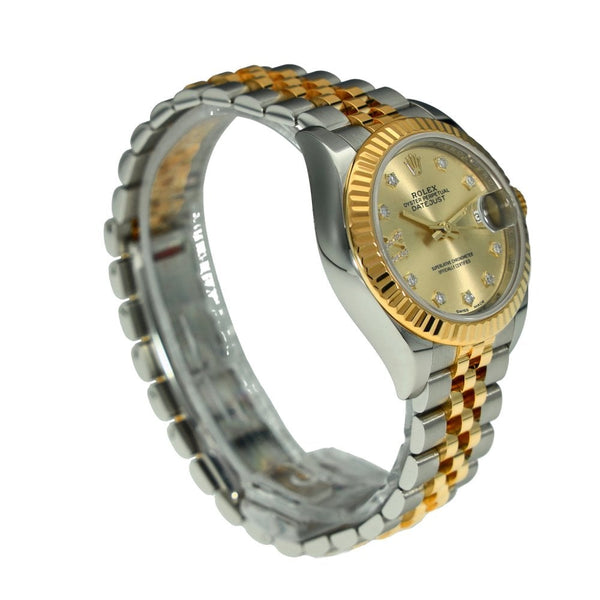 Lady Datejust 279173 - Champagne Diamond Dial - 2018