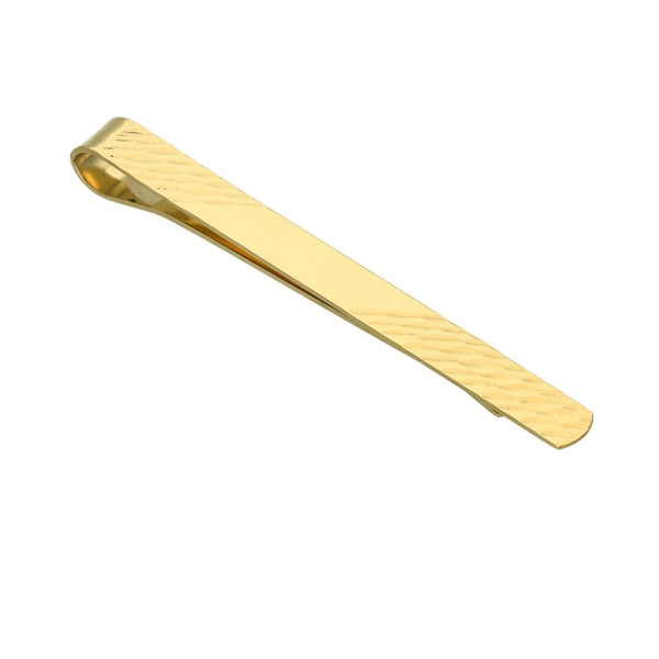 9ct Yellow Gold ID Tie Slide - 4x42x4mm - 1.7g