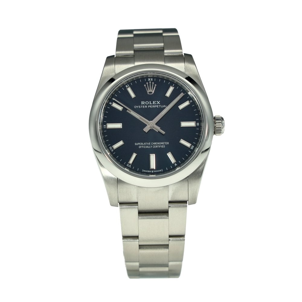 Oyster Perpetual 34 124200 - Blue Dial - 2023