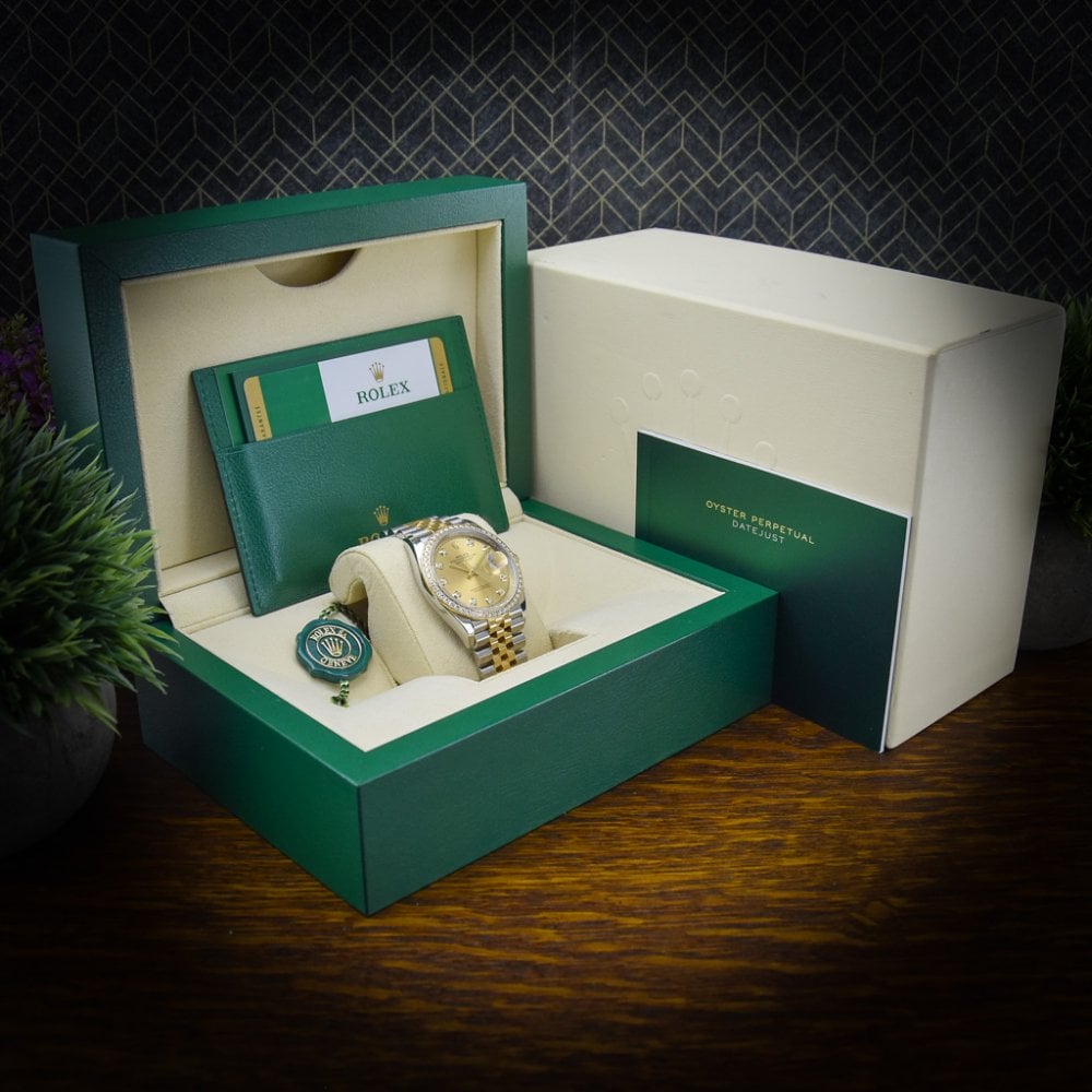 Datejust 36 126283RBR  - Diamond Bezel - 2019