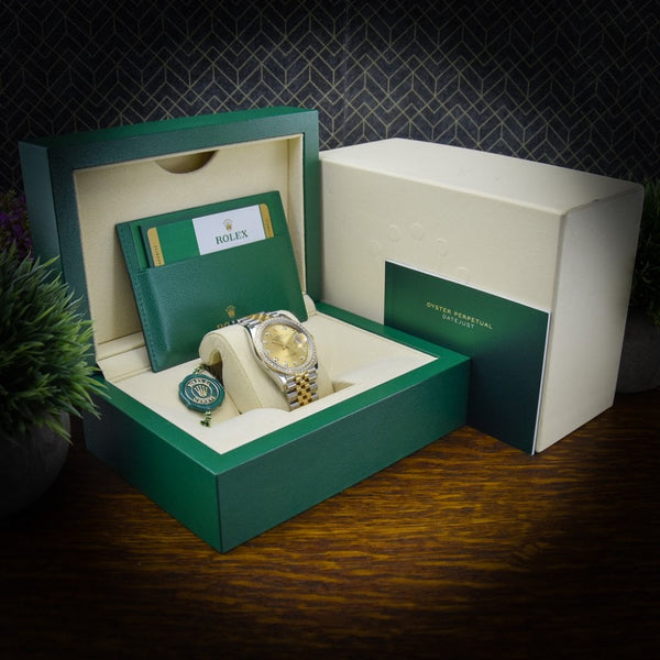 Datejust 36 126283RBR  - Diamond Bezel - 2019