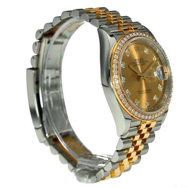 Datejust 36 126283RBR  - Diamond Bezel - 2019