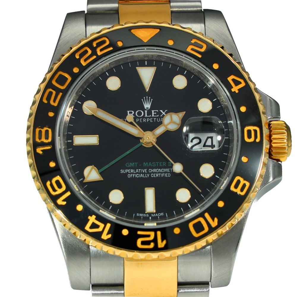 GMT-Master II 116713LN - Gents Watch - Black Dial - 2010