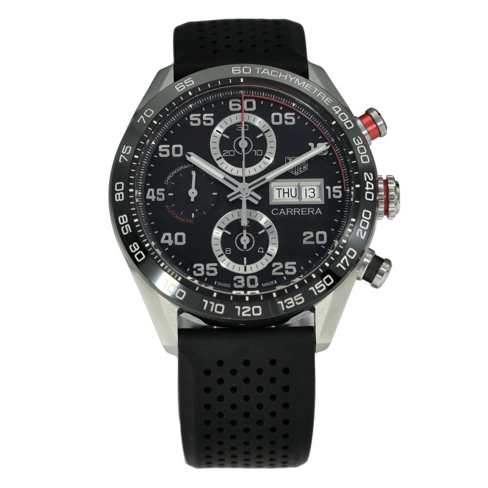 Carrera Chronograph CBN2A1AA - Black Dial - 2021