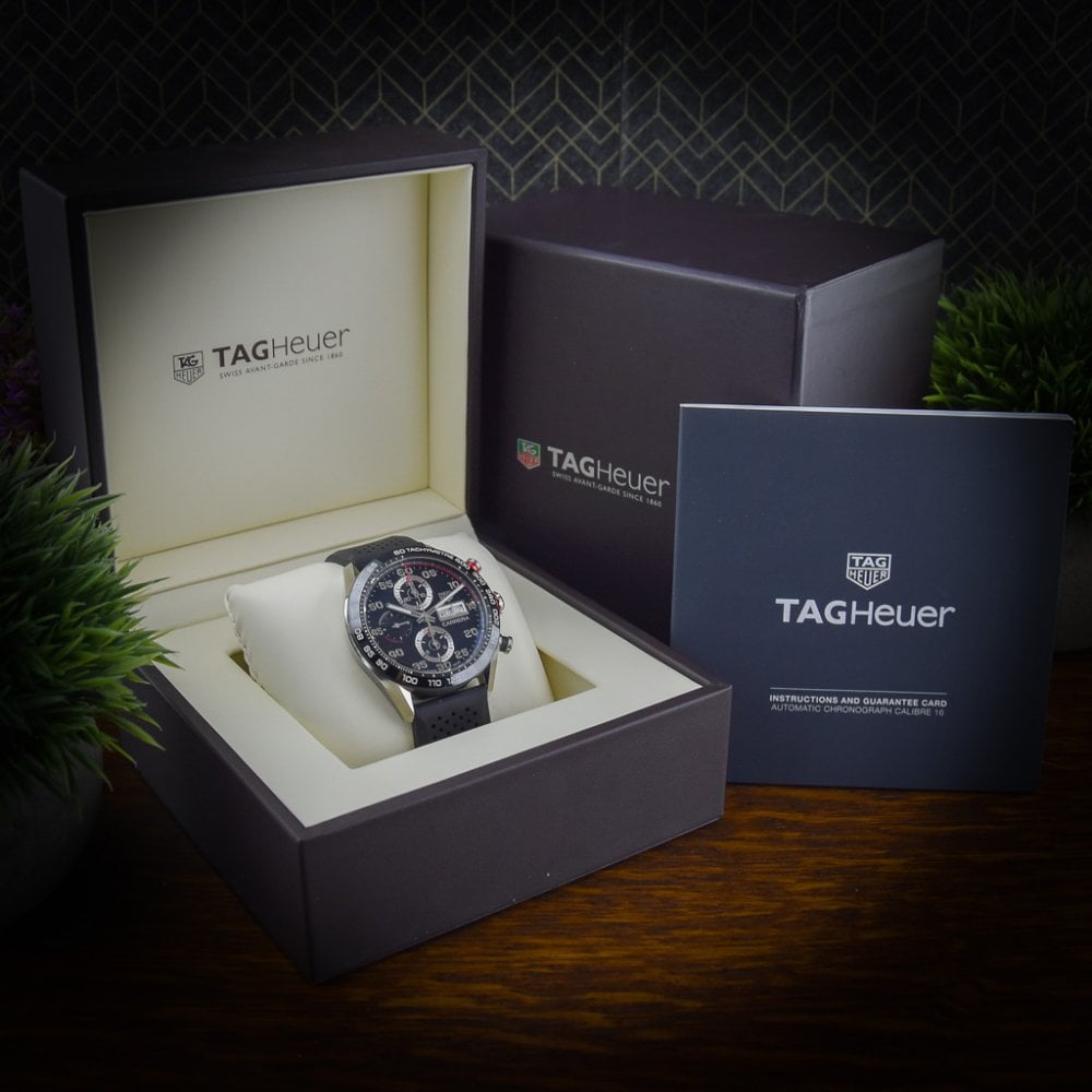 Carrera Chronograph CBN2A1AA - Black Dial - 2021