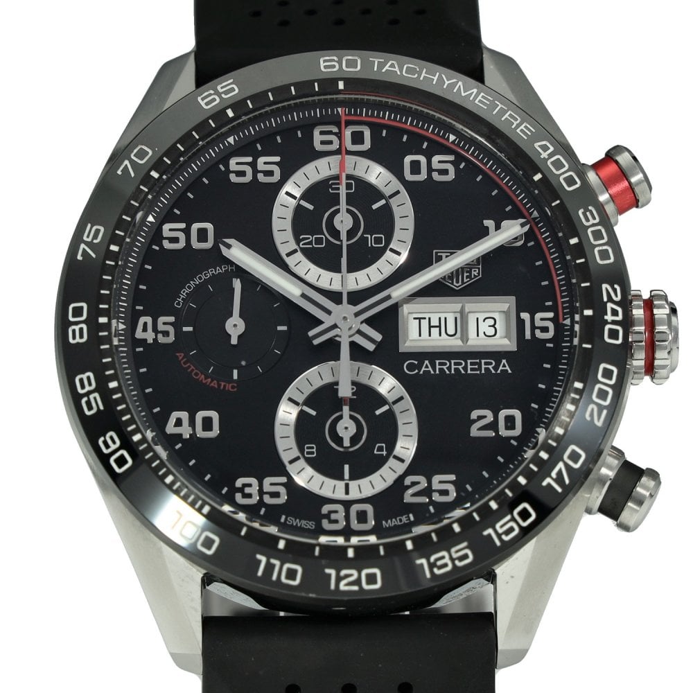 Carrera Chronograph CBN2A1AA - Black Dial - 2021