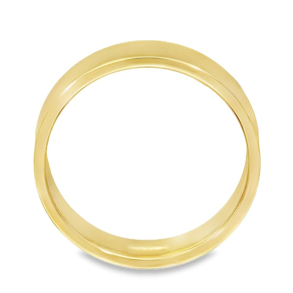 5mm 18ct Yellow Gold Medium Weight Wedding Band - Size T