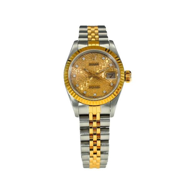 Lady-Datejust 69173 - Champagne Jubilee Dial - 1992