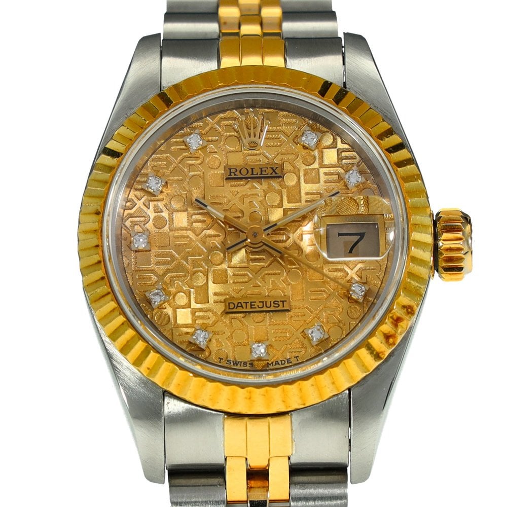 Lady-Datejust 69173 - Champagne Jubilee Dial - 1992