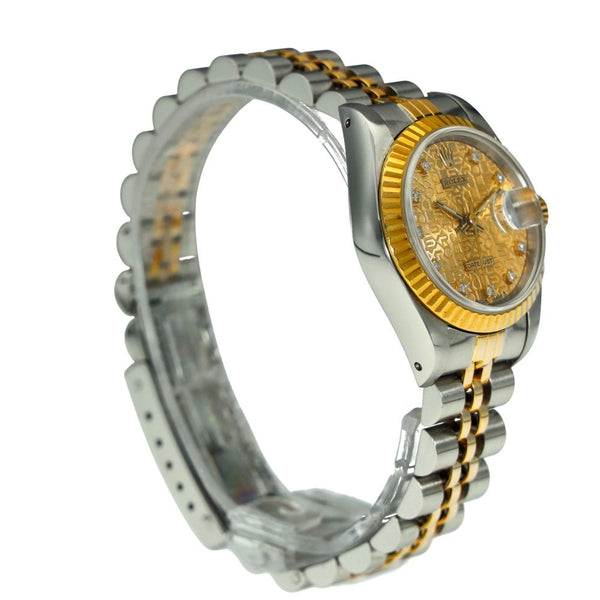 Lady-Datejust 69173 - Champagne Jubilee Dial - 1992