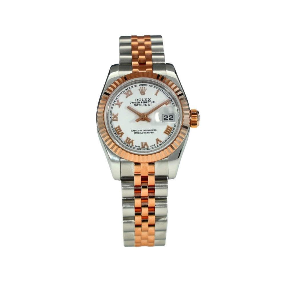Lady-Datejust 179171 - White Dial - 2009