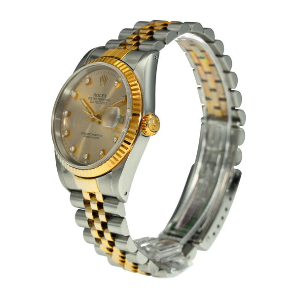 Datejust 16233 - Champagne Diamond Dial - 1991