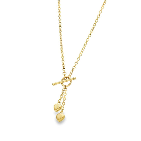 9ct Yellow Gold Belcher Chain - 17" - 6.8g