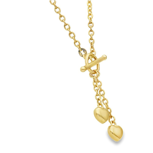 9ct Yellow Gold Belcher Chain - 17" - 6.8g