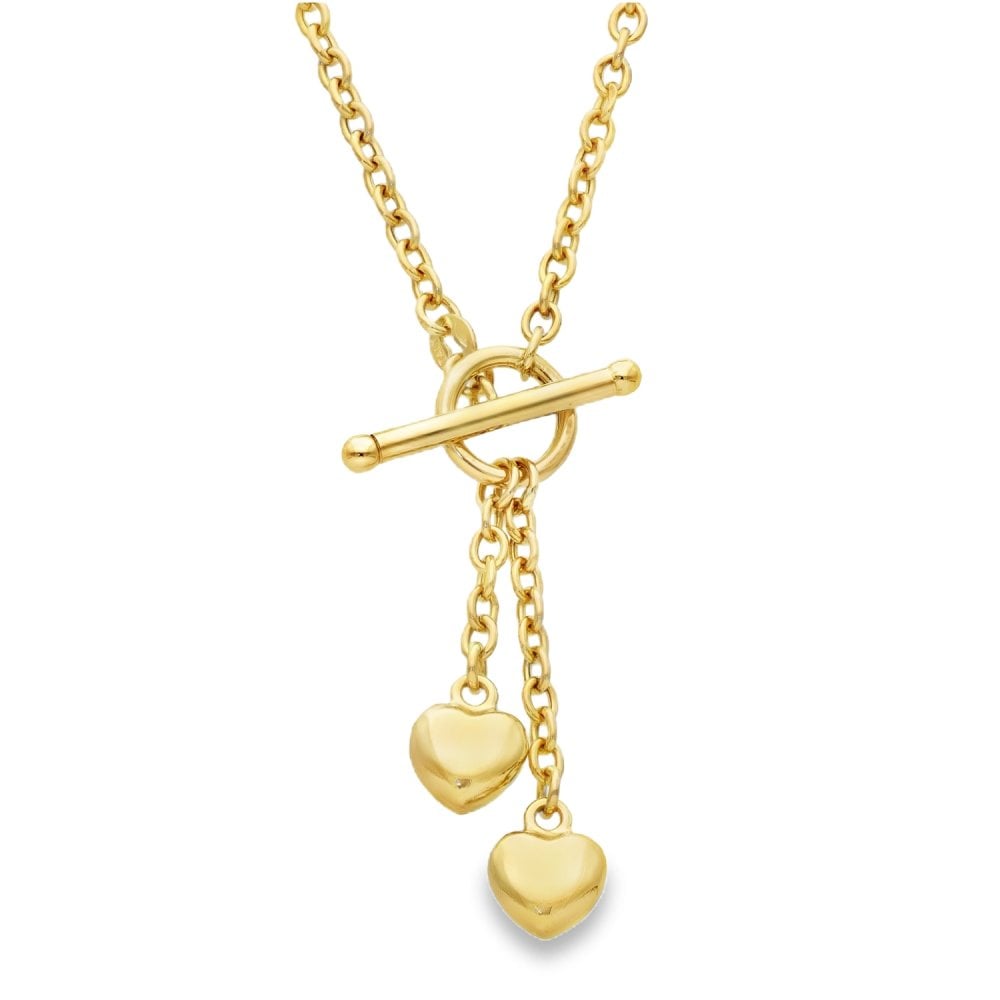 9ct Yellow Gold Belcher Chain - 17" - 6.8g