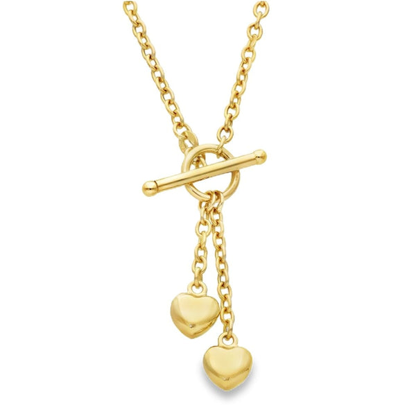 9ct Yellow Gold Belcher Chain - 17" - 6.8g