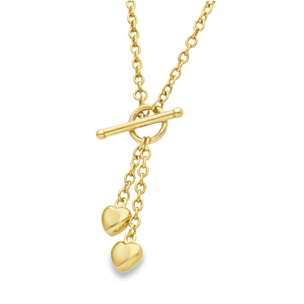 9ct Yellow Gold Belcher Chain - 17" - 6.8g