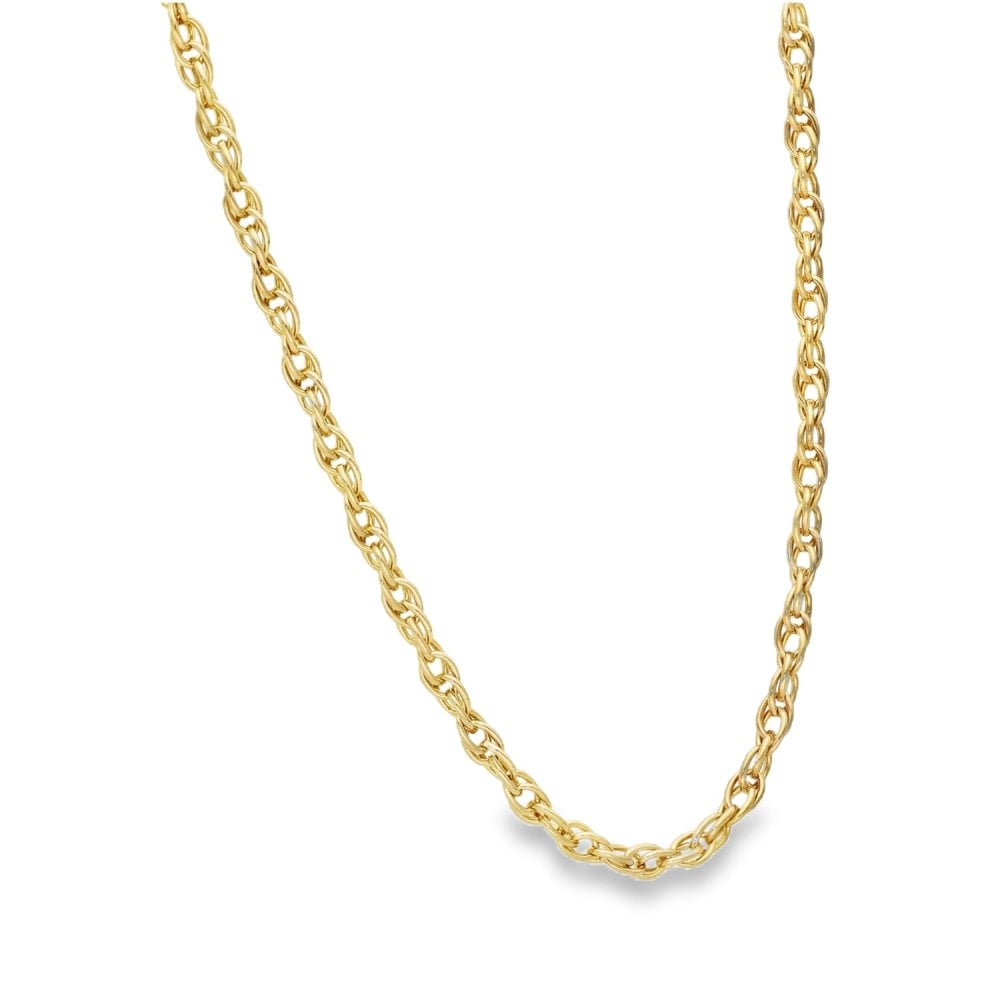 9ct Yellow Gold Prince Of Wales Chain - 17" - 9.0g