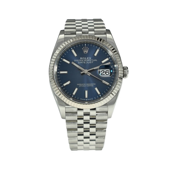 Datejust 126234 - Blue Baton Dial - 2022
