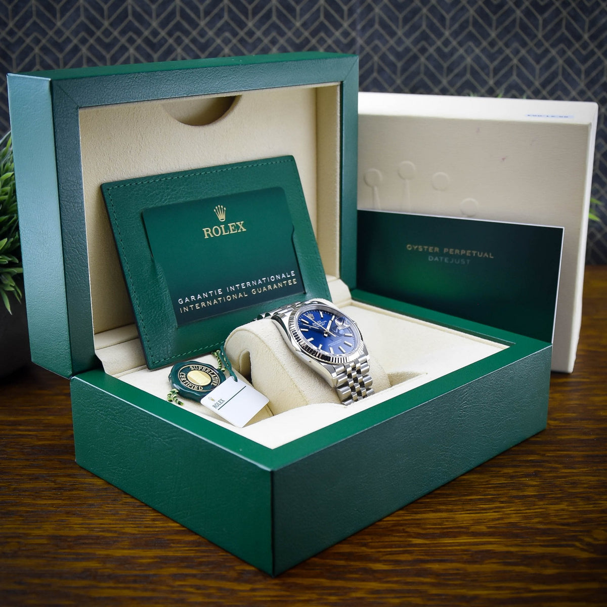 Datejust 126234 - Blue Baton Dial - 2022
