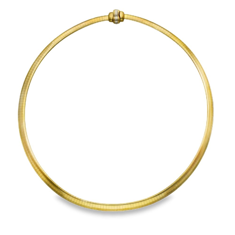 9ct Yellow Gold Collarette - 16" - 32.0g