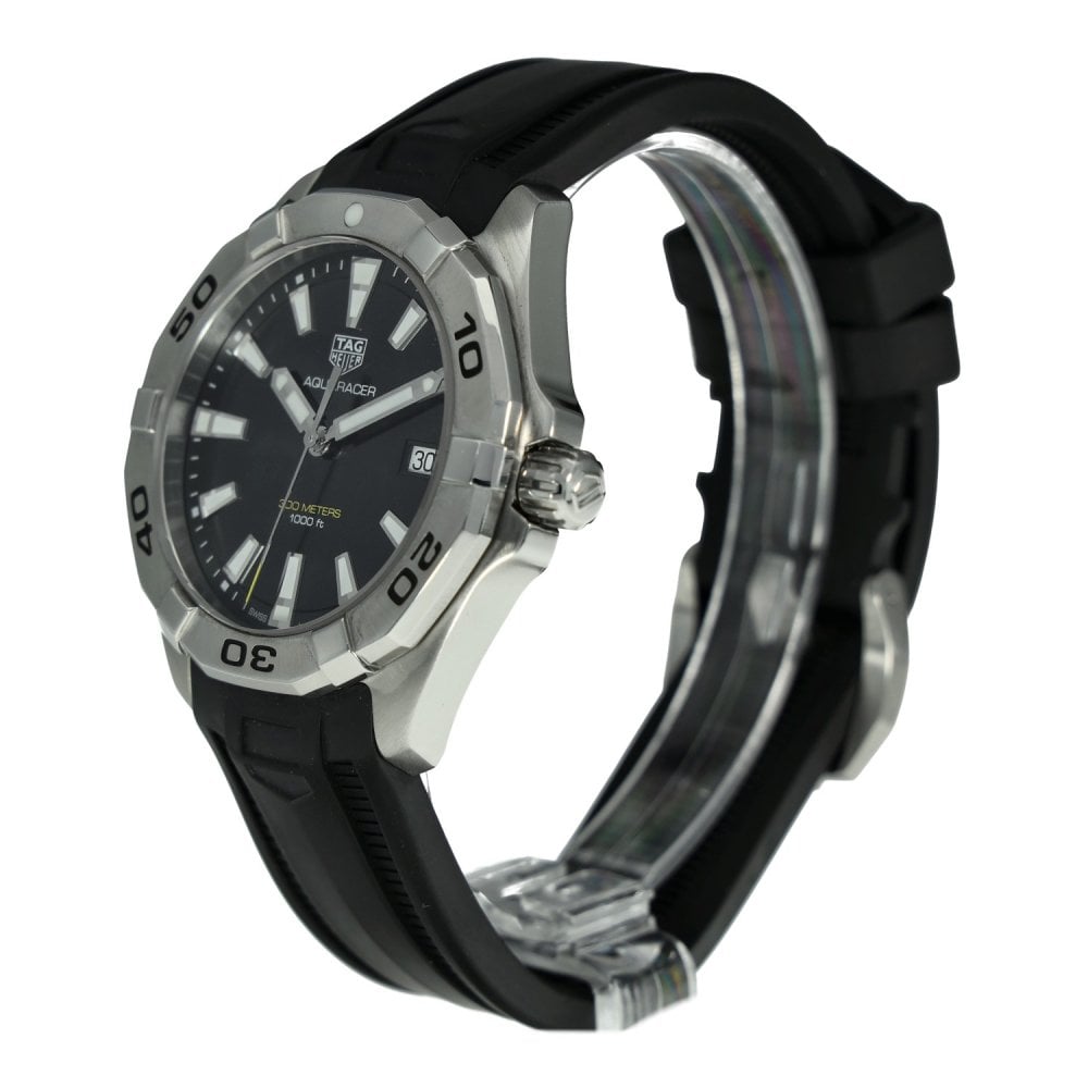 Aquaracer WBD1110 - Black Luminous Baton Dial - 2018