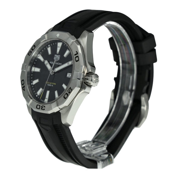 Aquaracer WBD1110 - Black Luminous Baton Dial - 2018