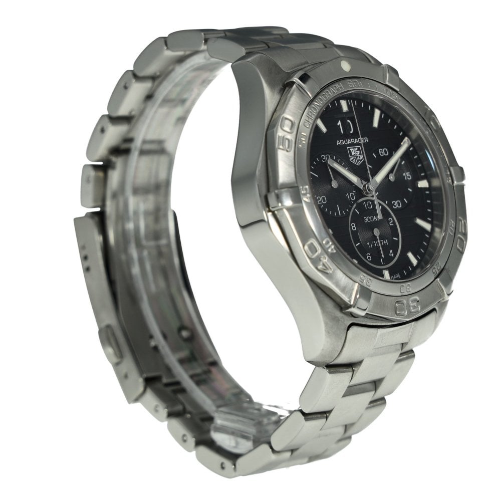 Aquaracer CAF101E - Black Chronograph Dial - 2010